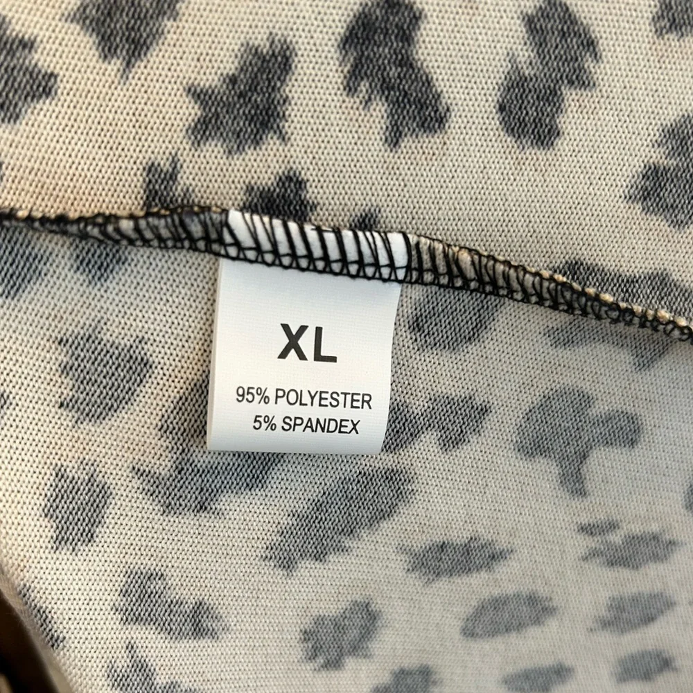 Charity Rose Leopard Long Cardigan NWT  XL